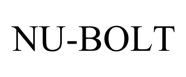 Trademark Logo NU-BOLT