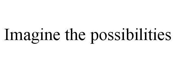 Trademark Logo IMAGINE THE POSSIBILITIES