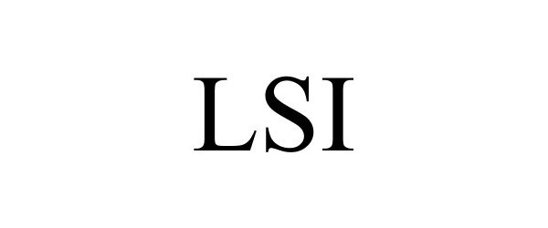 Trademark Logo LSI