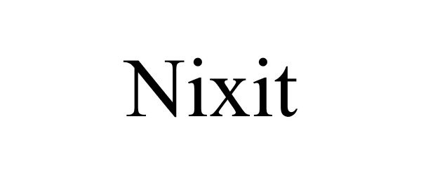 Trademark Logo NIXIT