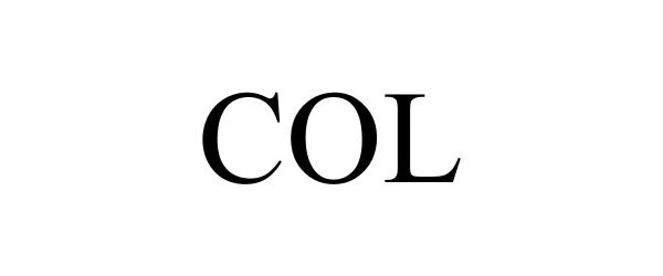 Trademark Logo COL