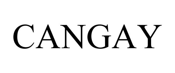 Trademark Logo CANGAY