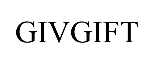 Trademark Logo GIVGIFT