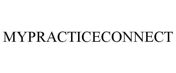 Trademark Logo MYPRACTICECONNECT