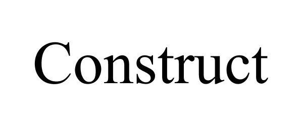 Trademark Logo CONSTRUCT