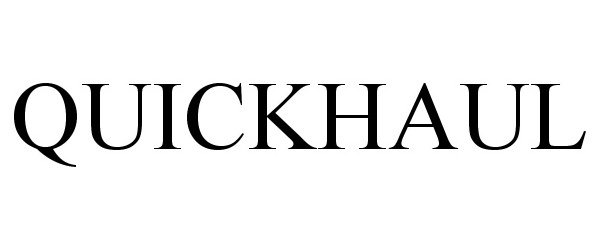 Trademark Logo QUICKHAUL
