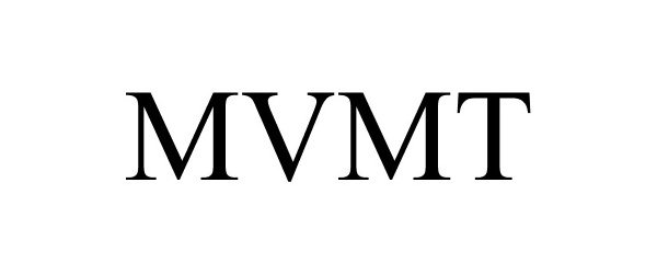 Trademark Logo MVMT