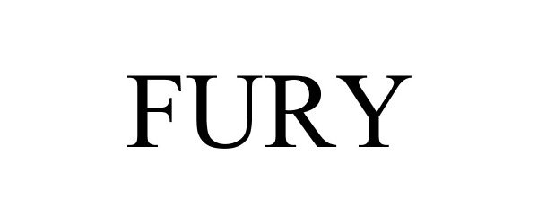 Trademark Logo FURY