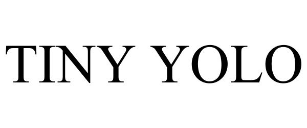 Trademark Logo TINY YOLO