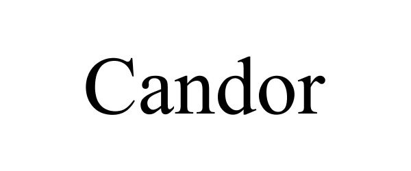 Trademark Logo CANDOR