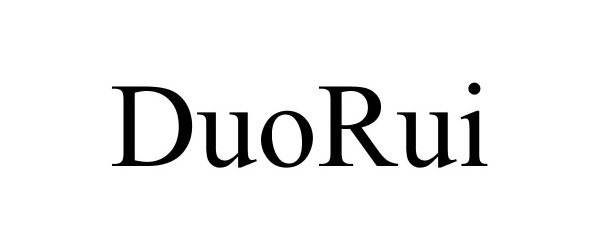 Trademark Logo DUORUI