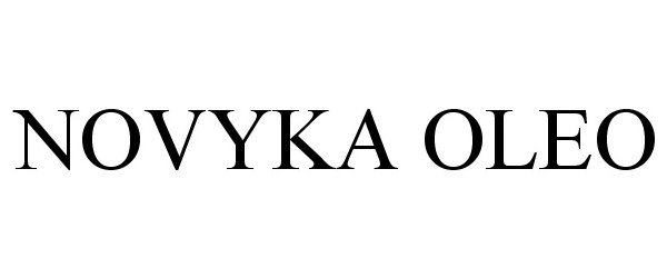 Trademark Logo NOVYKA OLEO