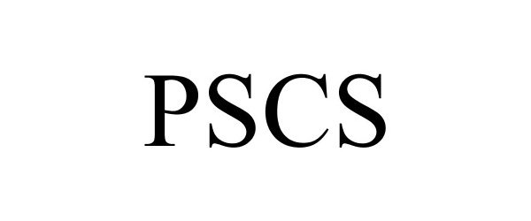 Trademark Logo PSCS