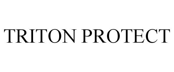 Trademark Logo TRITON PROTECT