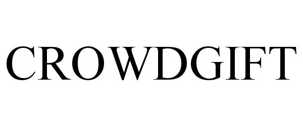 Trademark Logo CROWDGIFT