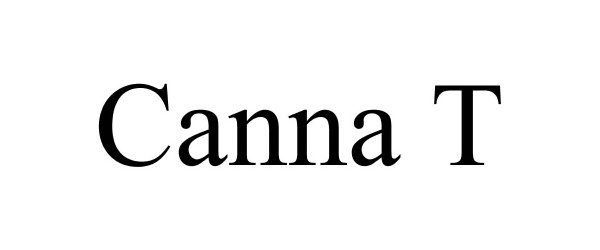 Trademark Logo CANNA T