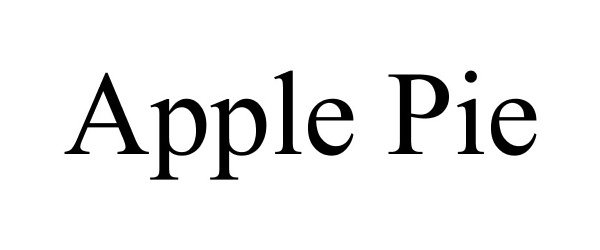 Trademark Logo APPLE PIE