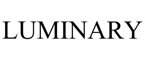 Trademark Logo LUMINARY