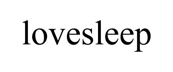 Trademark Logo LOVESLEEP