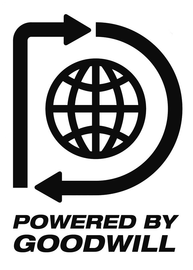 Trademark Logo D POWERED BY GOODWILL