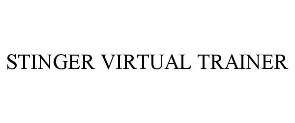  STINGER VIRTUAL TRAINER