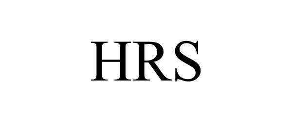 Trademark Logo HRS