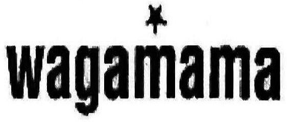 Trademark Logo WAGAMAMA