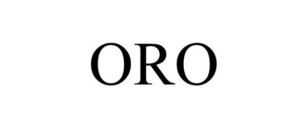 Trademark Logo ORO