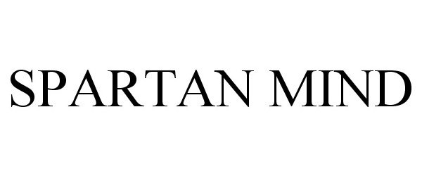 Trademark Logo SPARTAN MIND