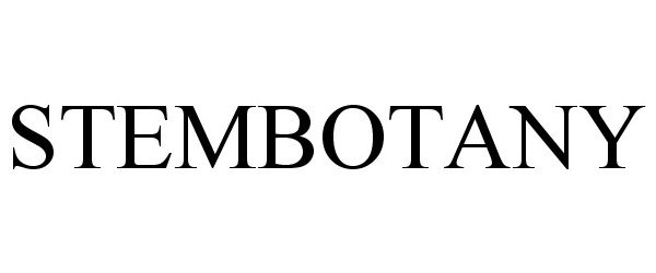 Trademark Logo STEMBOTANY