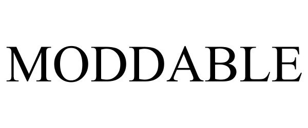 Trademark Logo MODDABLE