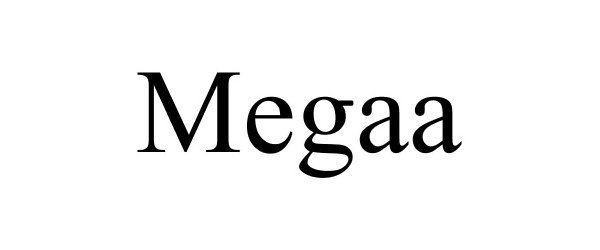 Trademark Logo MEGAA
