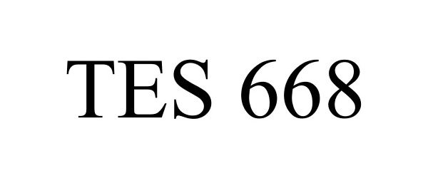 Trademark Logo TES 668
