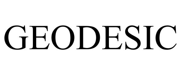 Trademark Logo GEODESIC
