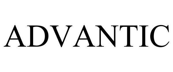 Trademark Logo ADVANTIC