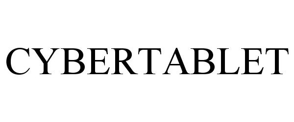 Trademark Logo CYBERTABLET