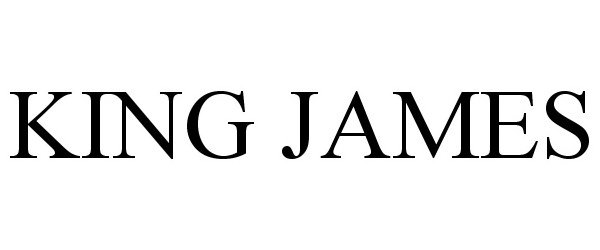 Trademark Logo KING JAMES