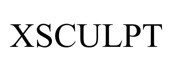 Trademark Logo XSCULPT
