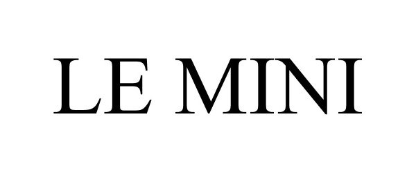 Trademark Logo LE MINI