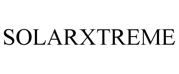 Trademark Logo SOLARXTREME