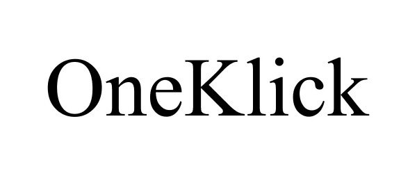 Trademark Logo ONEKLICK