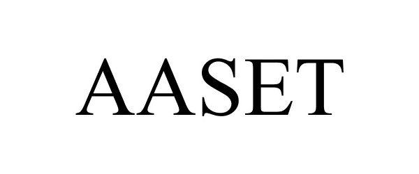 Trademark Logo AASET