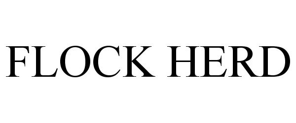 Trademark Logo FLOCK HERD