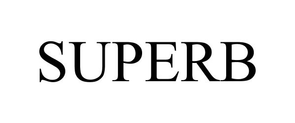 Trademark Logo SUPERB