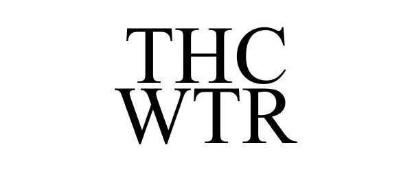 Trademark Logo THC WTR