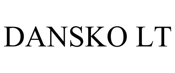 Trademark Logo DANSKO LT