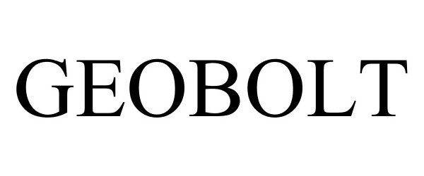 Trademark Logo GEOBOLT
