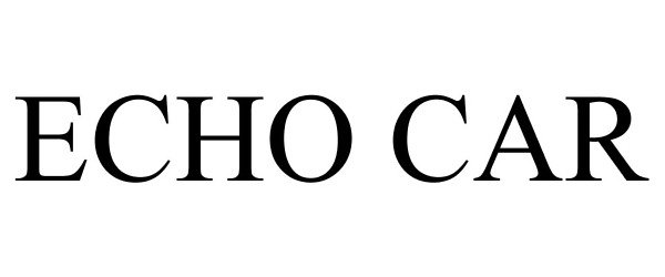 Trademark Logo ECHO CAR