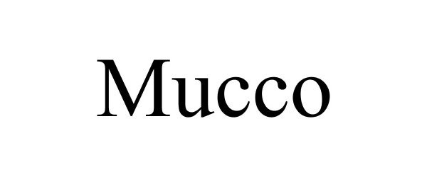 Trademark Logo MUCCO