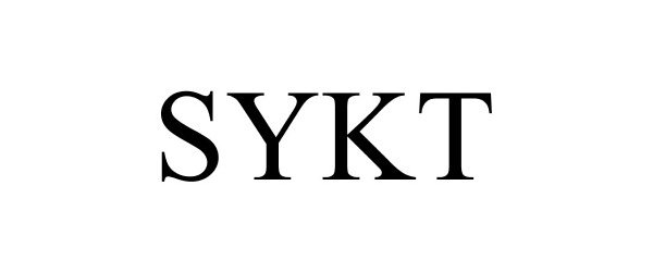 Trademark Logo SYKT